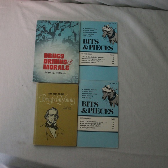 Vintage Mormon LDS Books Lot Deseret Book Church History Theology - Picture 5 of 16